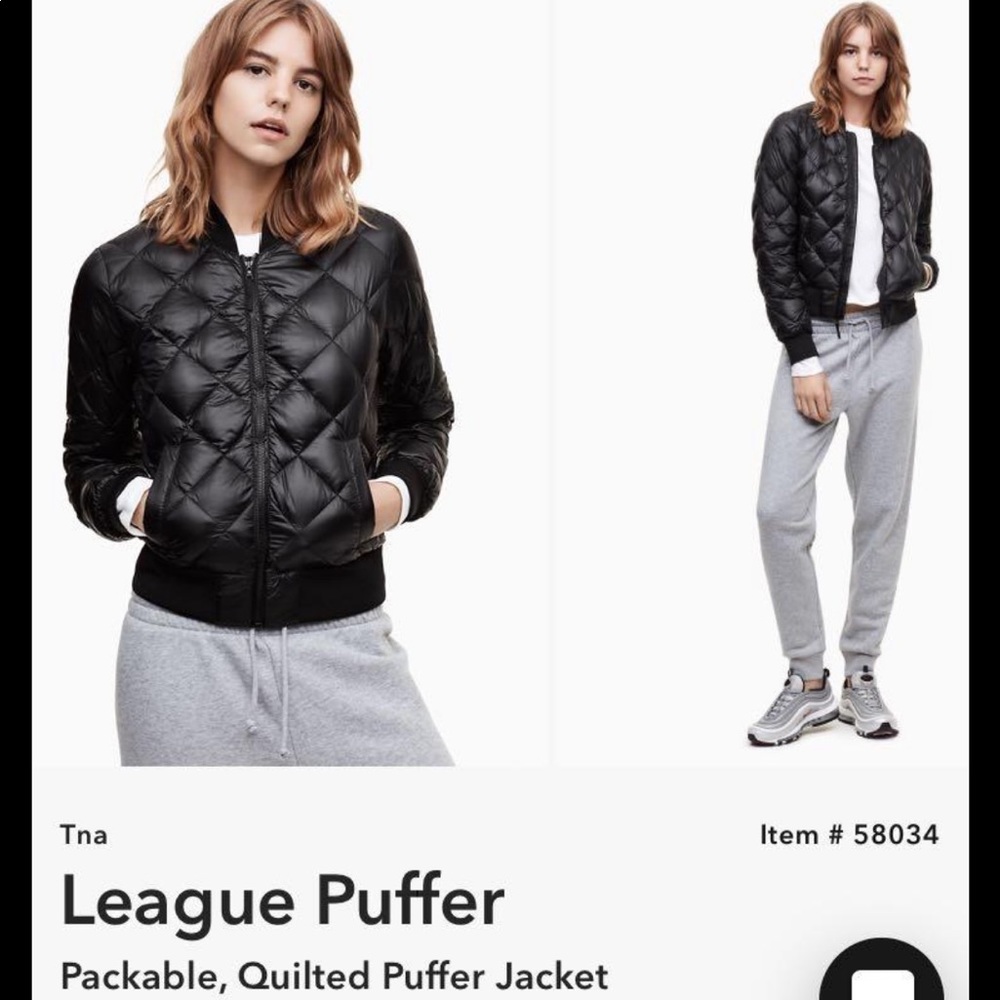 League puffer jacket
